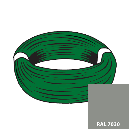 BINDDRAAD RAL 7030 D20 BINDDRAAD RAL 7030 D20